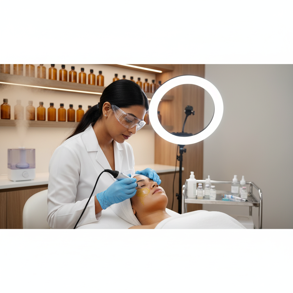 PRP Microneedling Treatment at NURA23